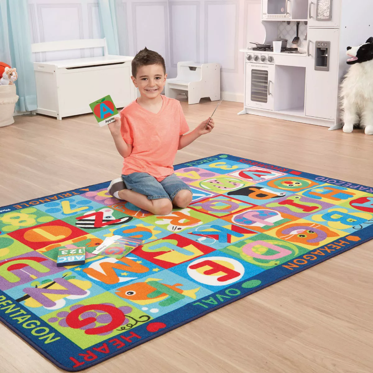 Melissa & Doug Jumbo ABC 123 Activity Rug- - photo 2