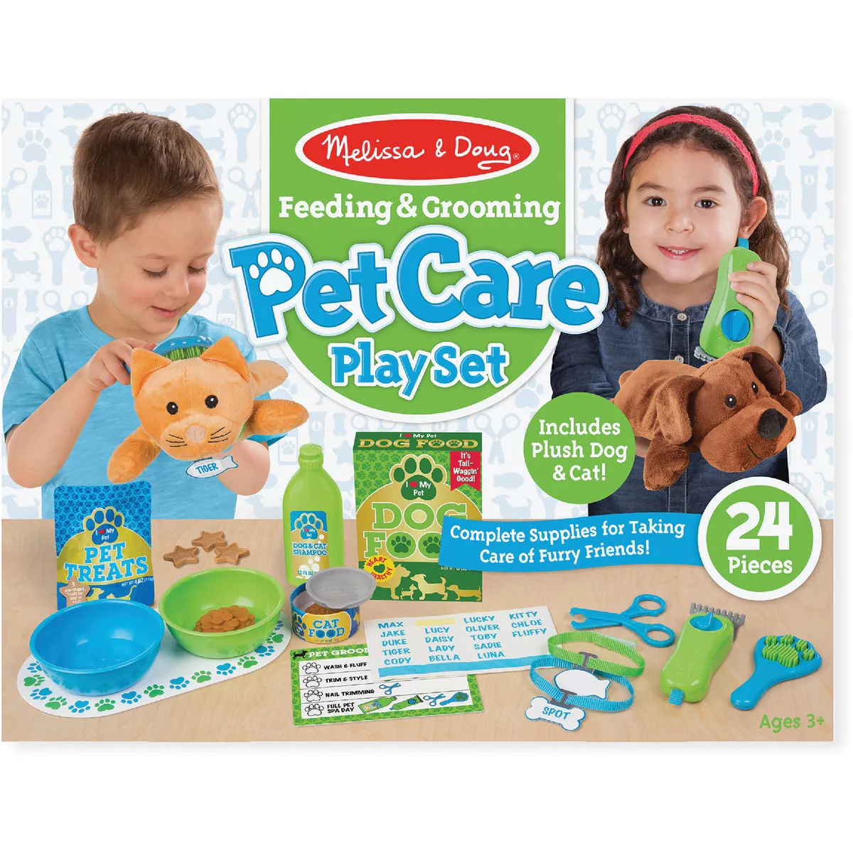 Melissa & Doug Grooming Pet Care Set-