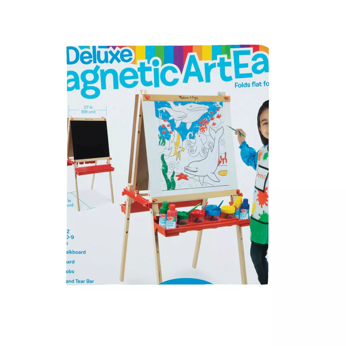 Melissa & Doug Deluxe Easel / Magnetic Boards