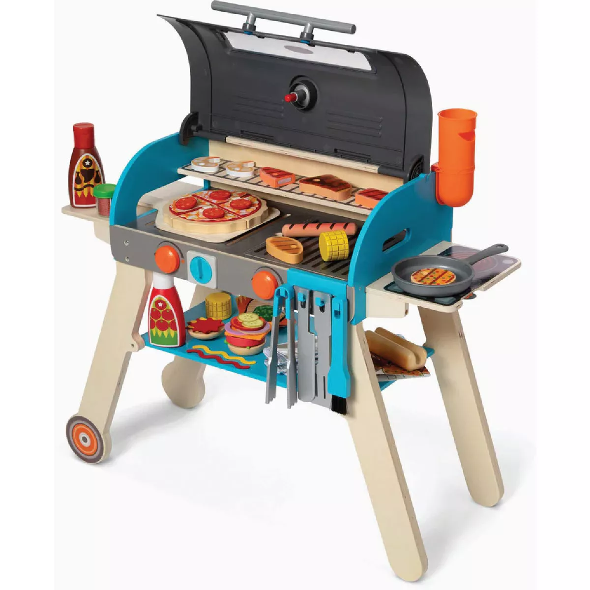 Melissa & Doug Deluxe Grill & Pizza Oven Play Set