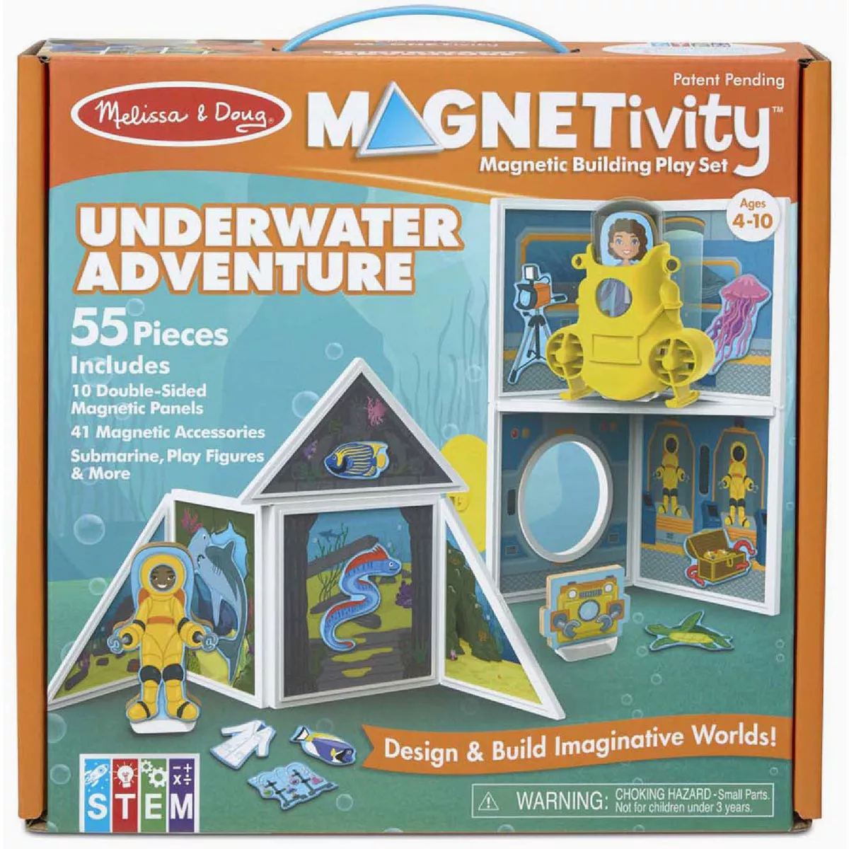 Melissa & Doug Magnetivity - Underwater Adventure Educational Toy