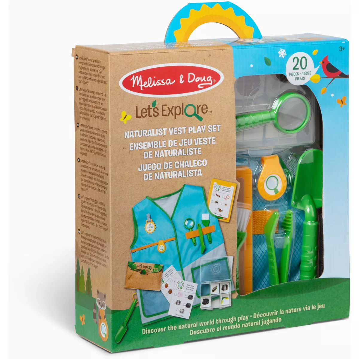 Melissa & Doug Naturalist Vest Play Set Educational Toy