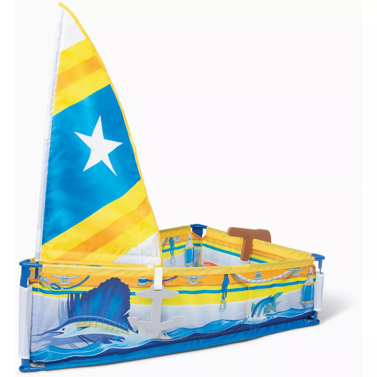 Melissa & Doug Let's Explore Sailboat Play Set