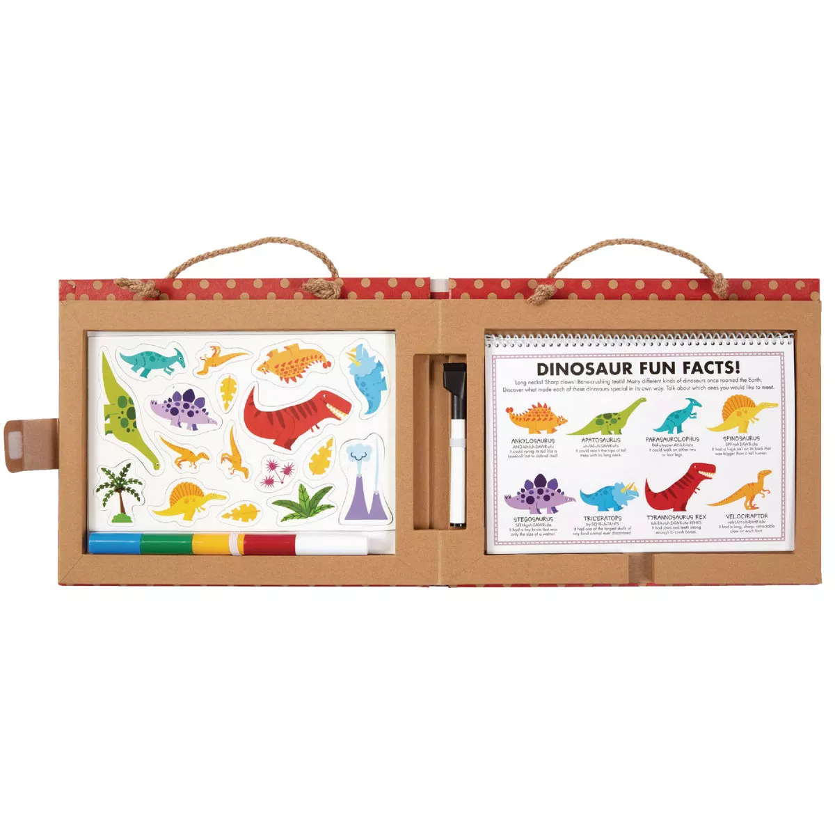 Melissa & Doug Play, Draw, Create Magnet Kit - Dinosaurs