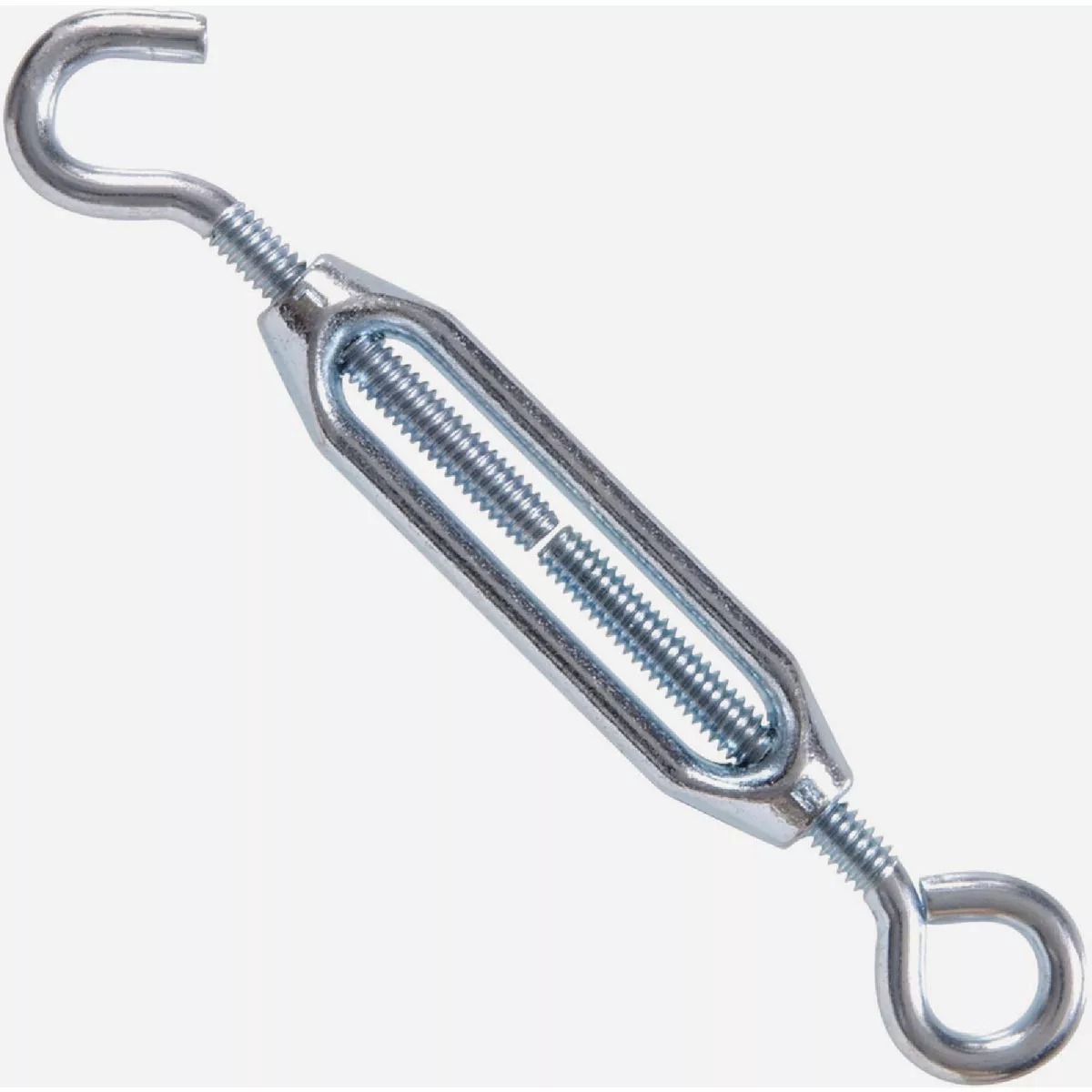 Hardware Essentials 1/4-20 x 7-1/2 In. Zinc Hook & Eye Turnbuckle
