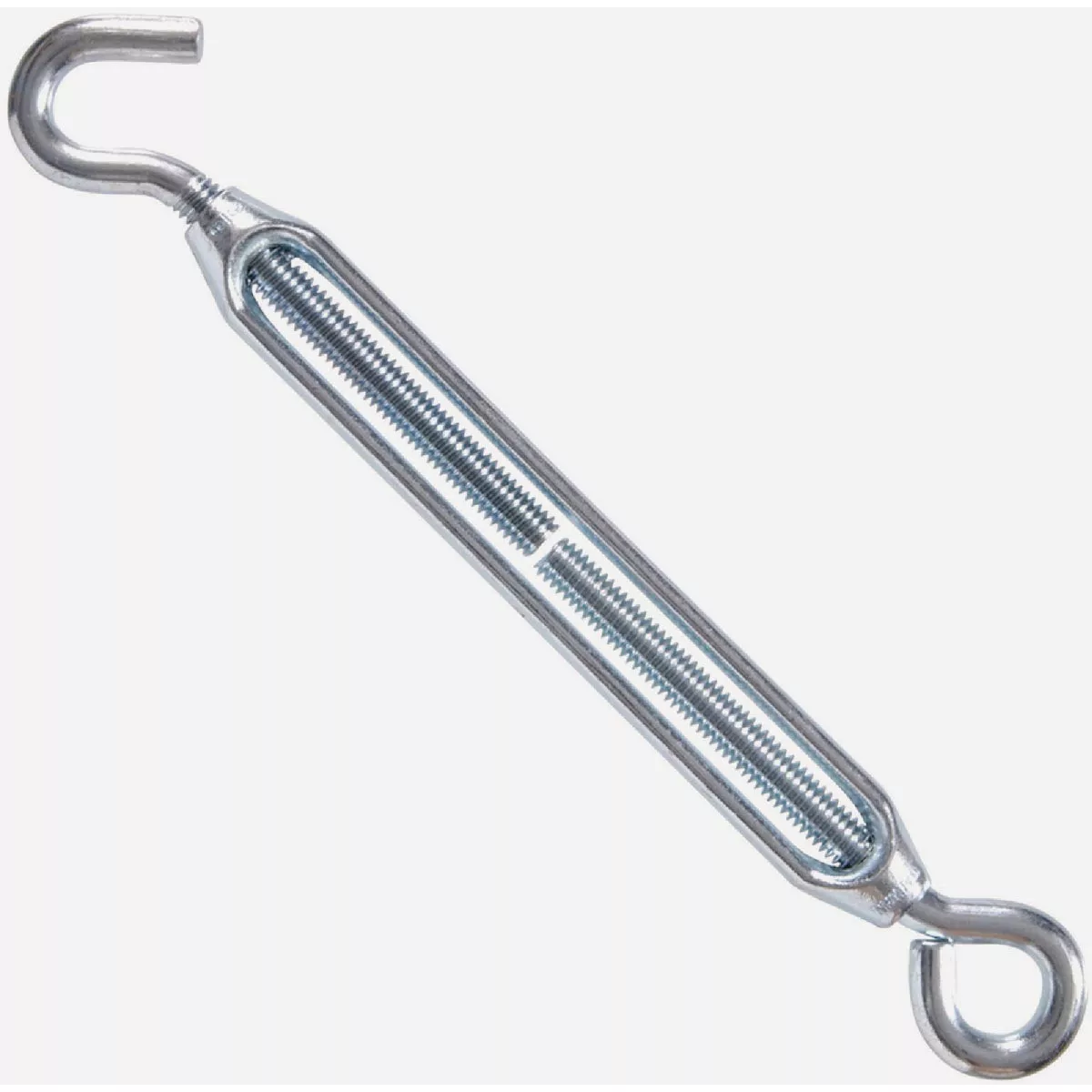 Hardware Essentials 3/8-16 x 16 In. Zinc Hook & Eye Turnbuckle