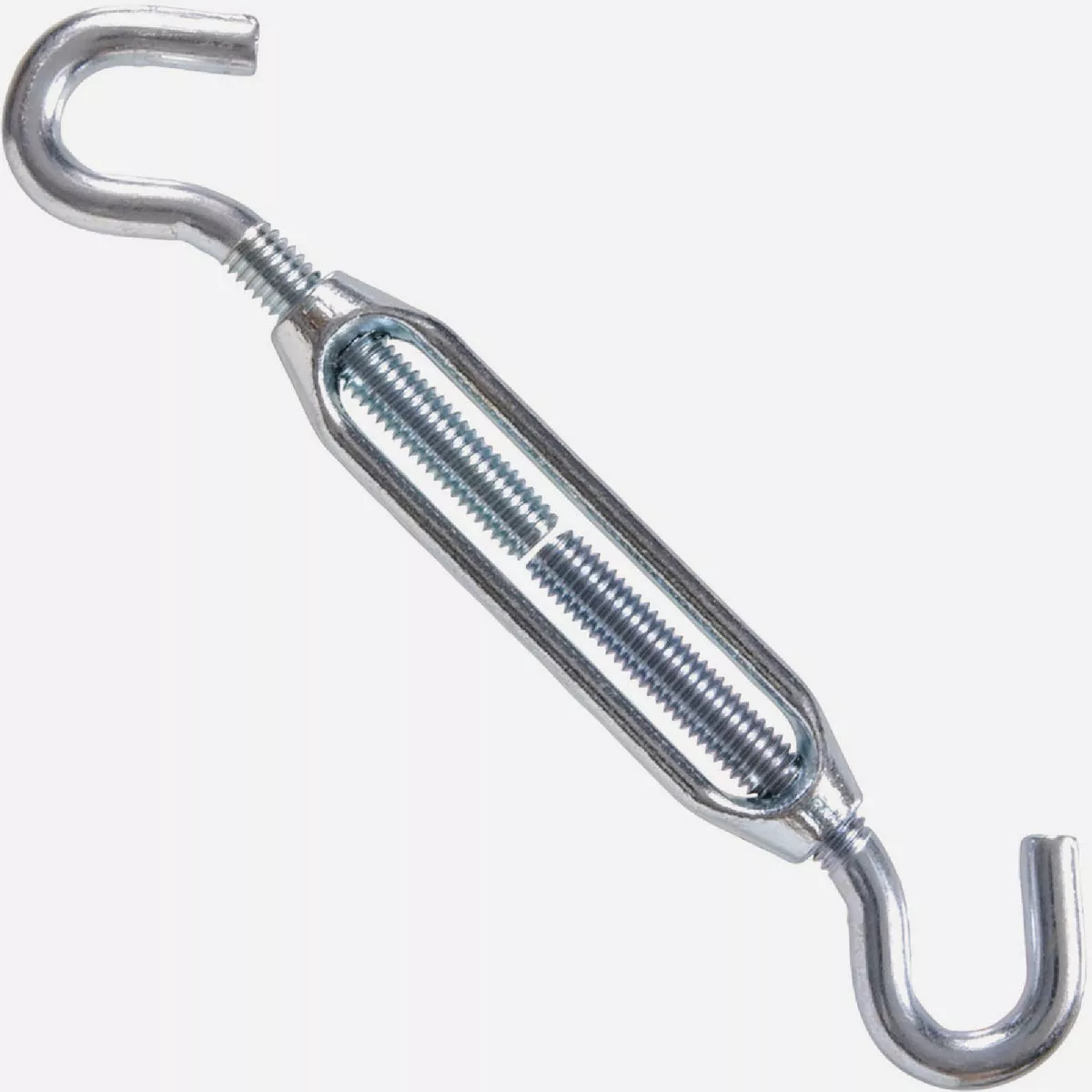 Hardware Essentials 3/8-16 x 10-1/2 In. Zinc Hook & Hook Turnbuckle