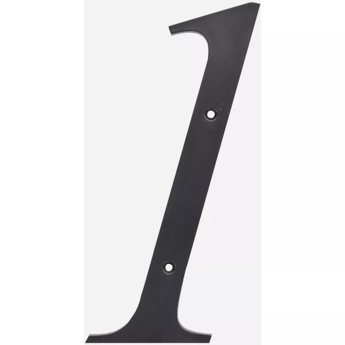 Hillman Nail-On Plastic House Number 1 Black (6")