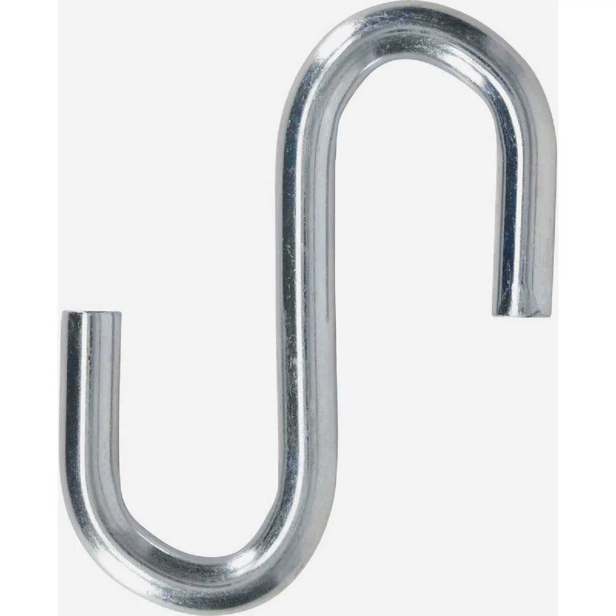 Hardware Essentials 4 In. Zinc S-Hook Zinc (5 Pack)
