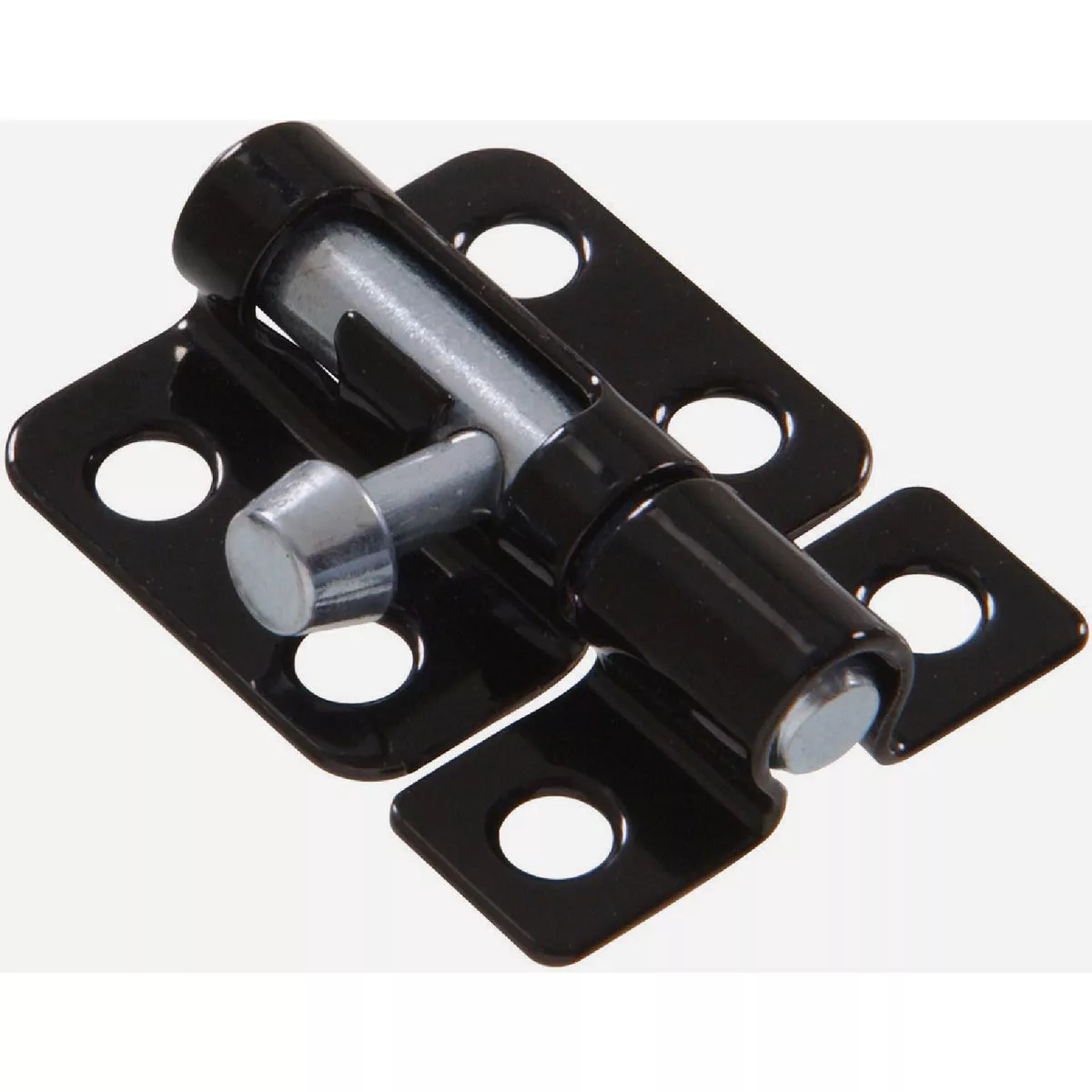 Hardware Essentials 2-1/2 In. Black Barrel Bolt-