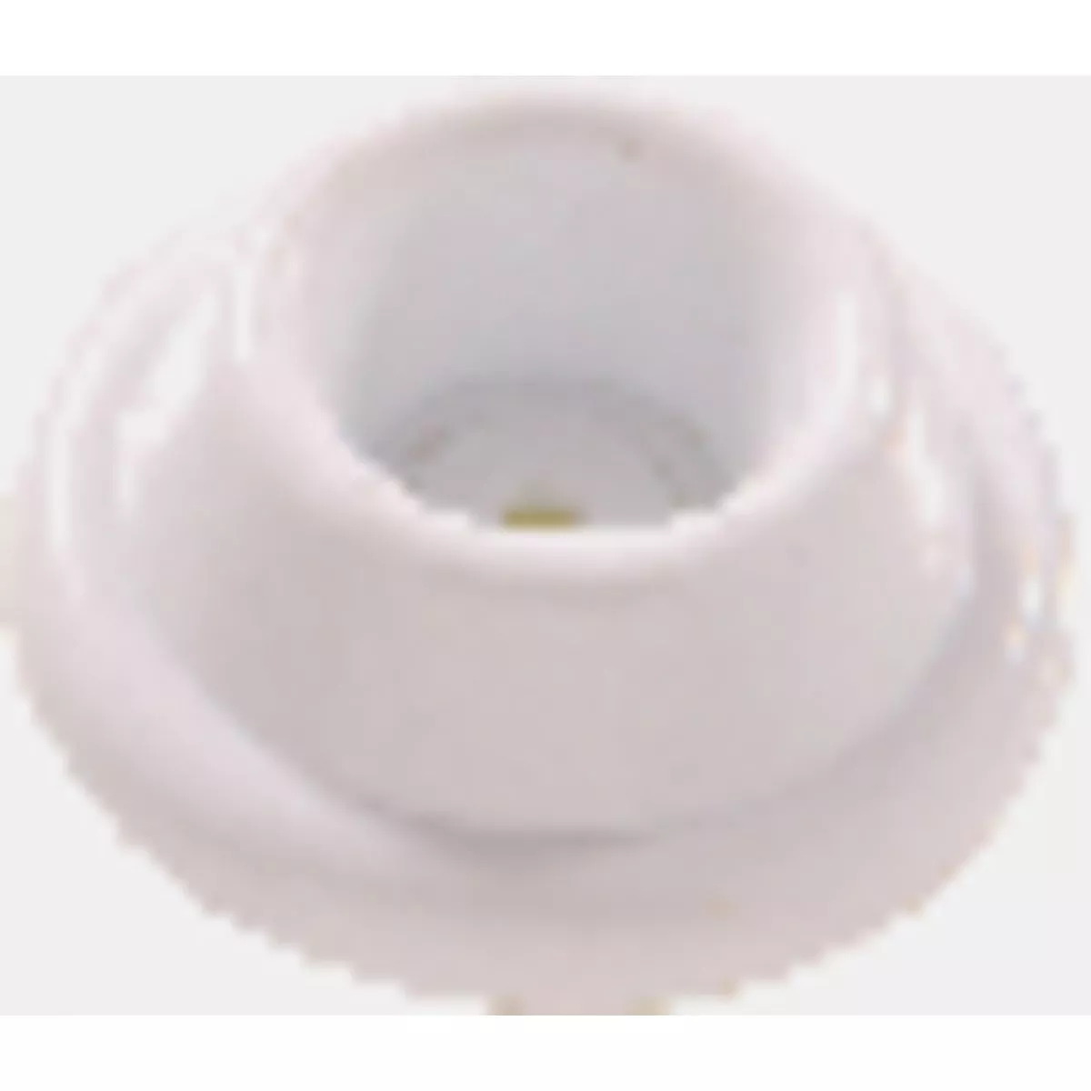 Hardware Essentials White Adhesive Wall Mount Door Stop-