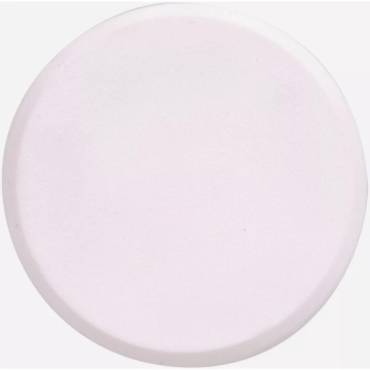 Hardware Essentials 3 In. White Door Knob Wall Guard