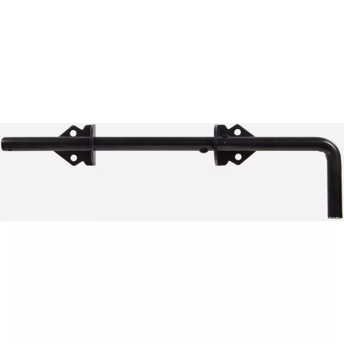 Hardware Essentials 1/2 In. x 12 In. Black Non-Adjustable Cane Bolt