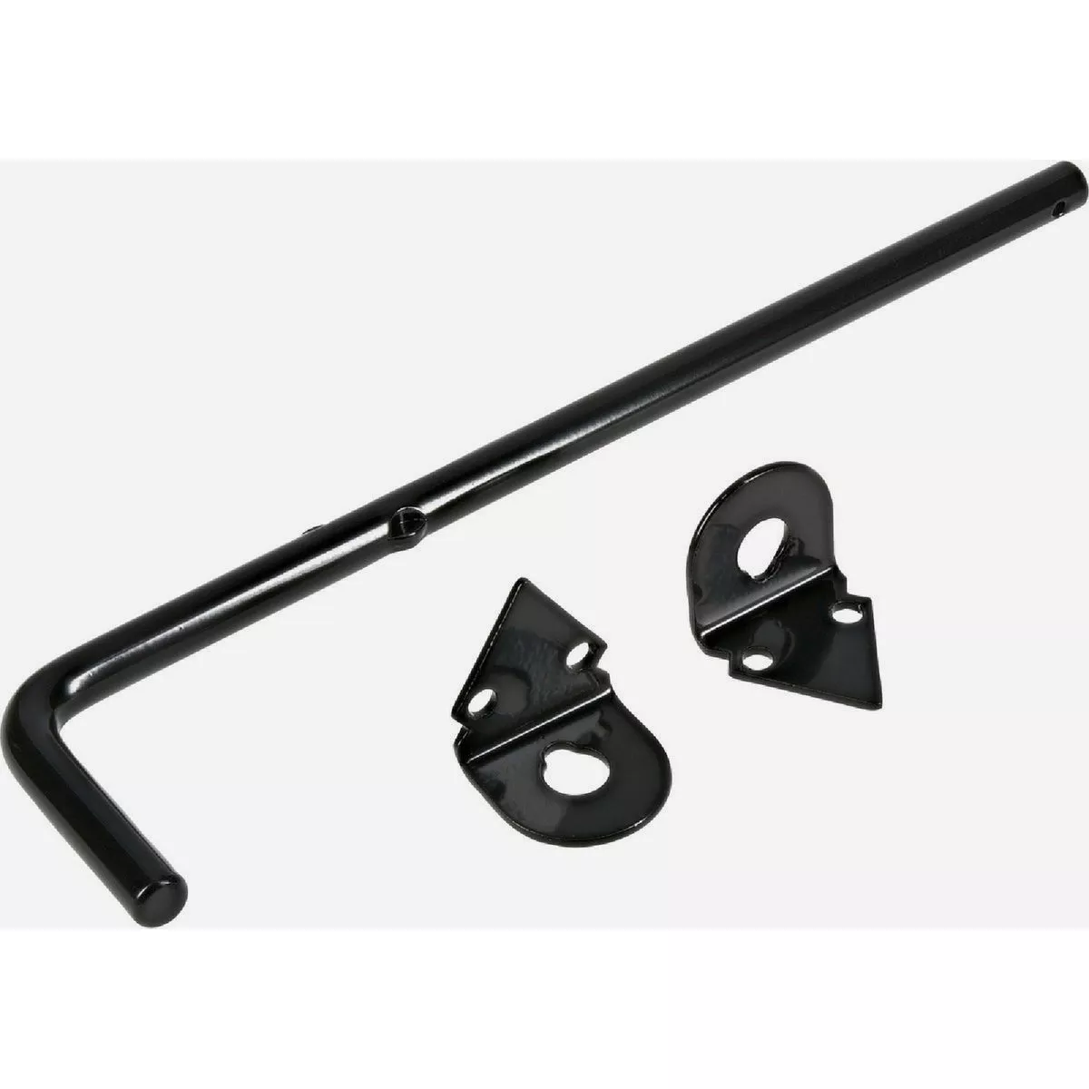 Hardware Essentials 1/2 In. x 12 In. Black Non-Adjustable Cane Bolt - photo 3