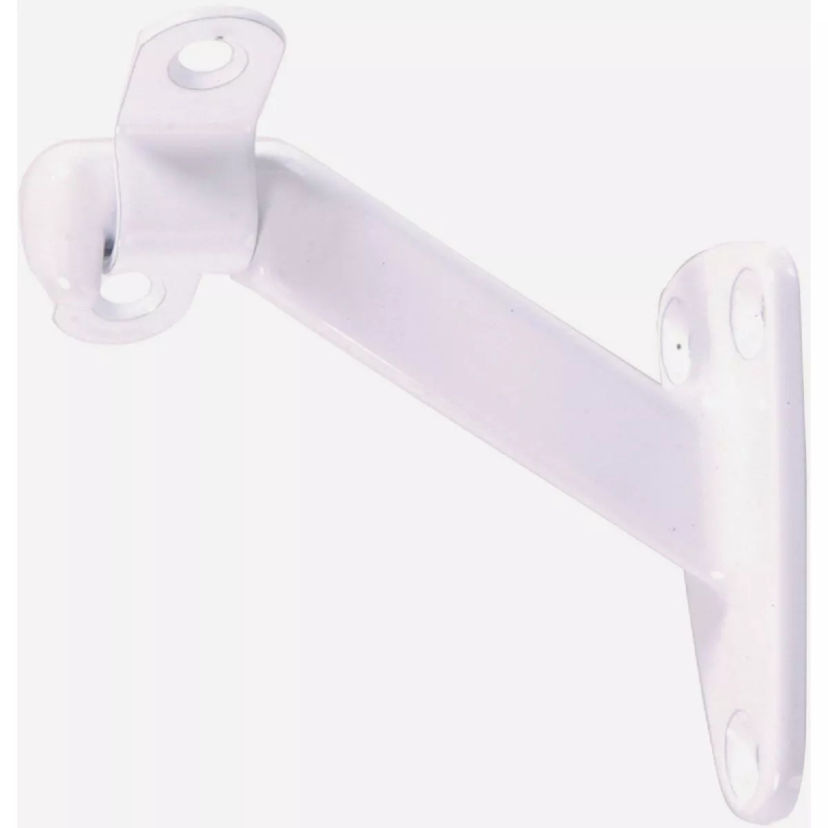 Hardware Essentials Heavy Duty Handrail Bracket White (Carded)