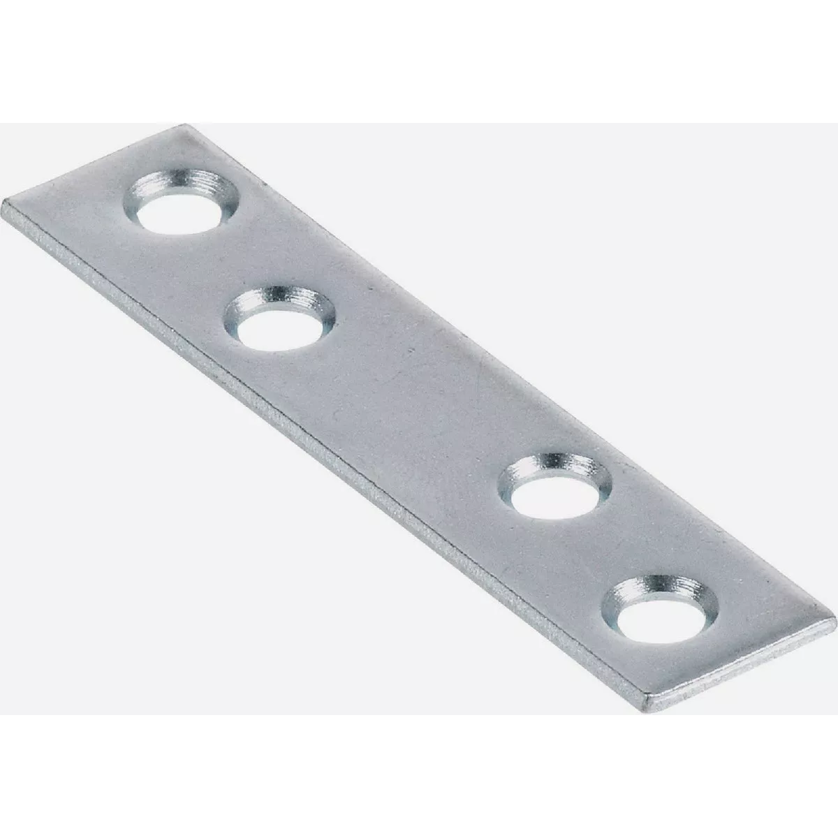 Hardware Essentials 3 In. x 5/8 In. Zinc Mending Plate (4 Pack)-