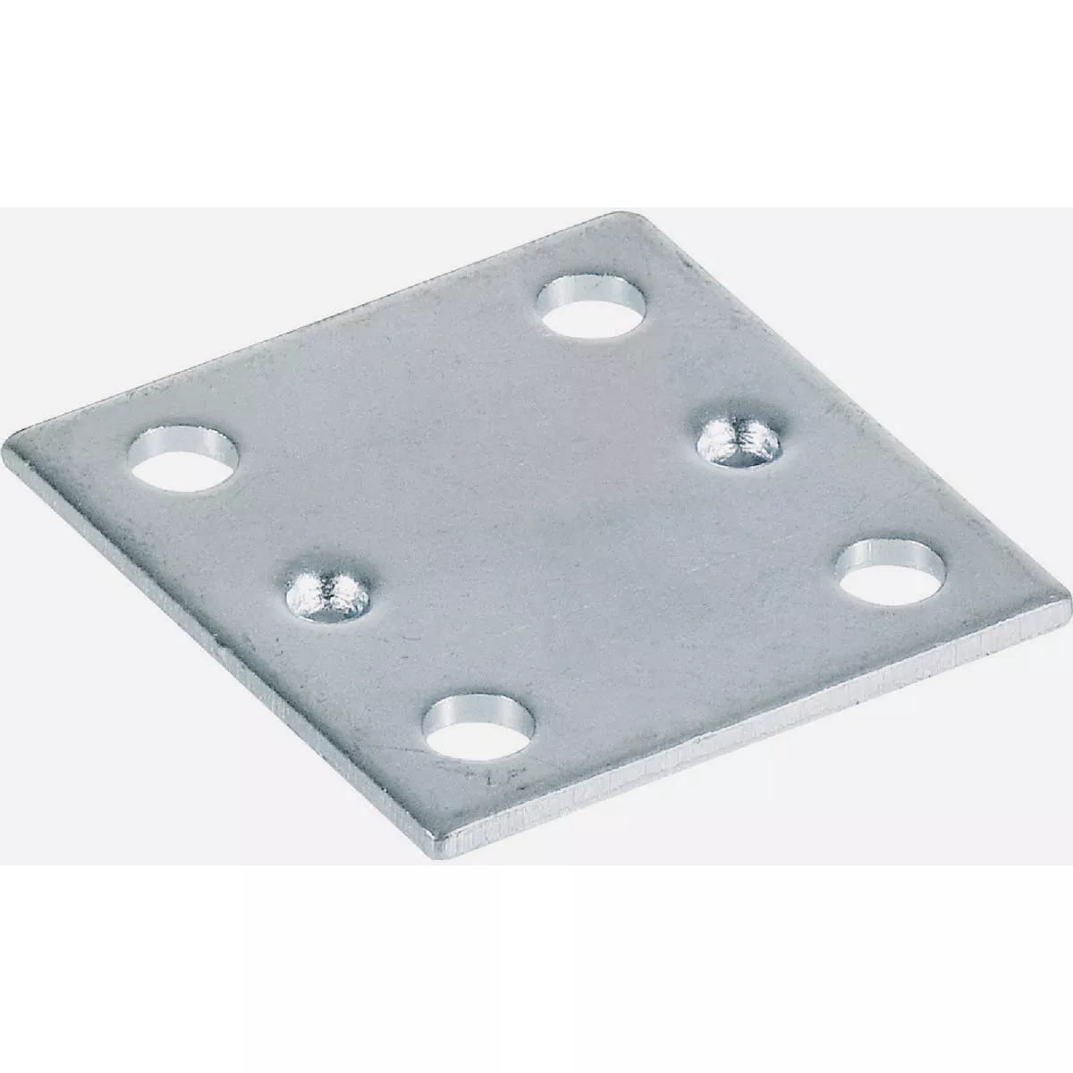 Hardware Essentials 1-1/2 In. x 1-3/8 In. Zinc Mending Plate (4 Pack)
