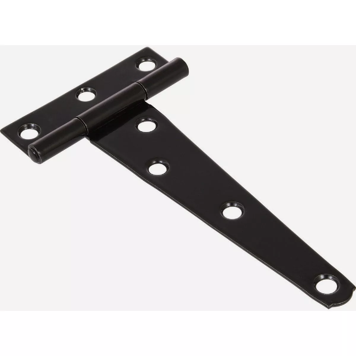 Hardware Essentials 5 In. Black Steel Light Tee Hinge (2-Pack)