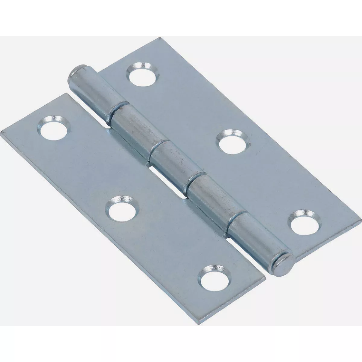 Hardware Essentials 2-1/2 In. Zinc Fixed Pin Light Narrow Hinge (2-Pack) - photo 2