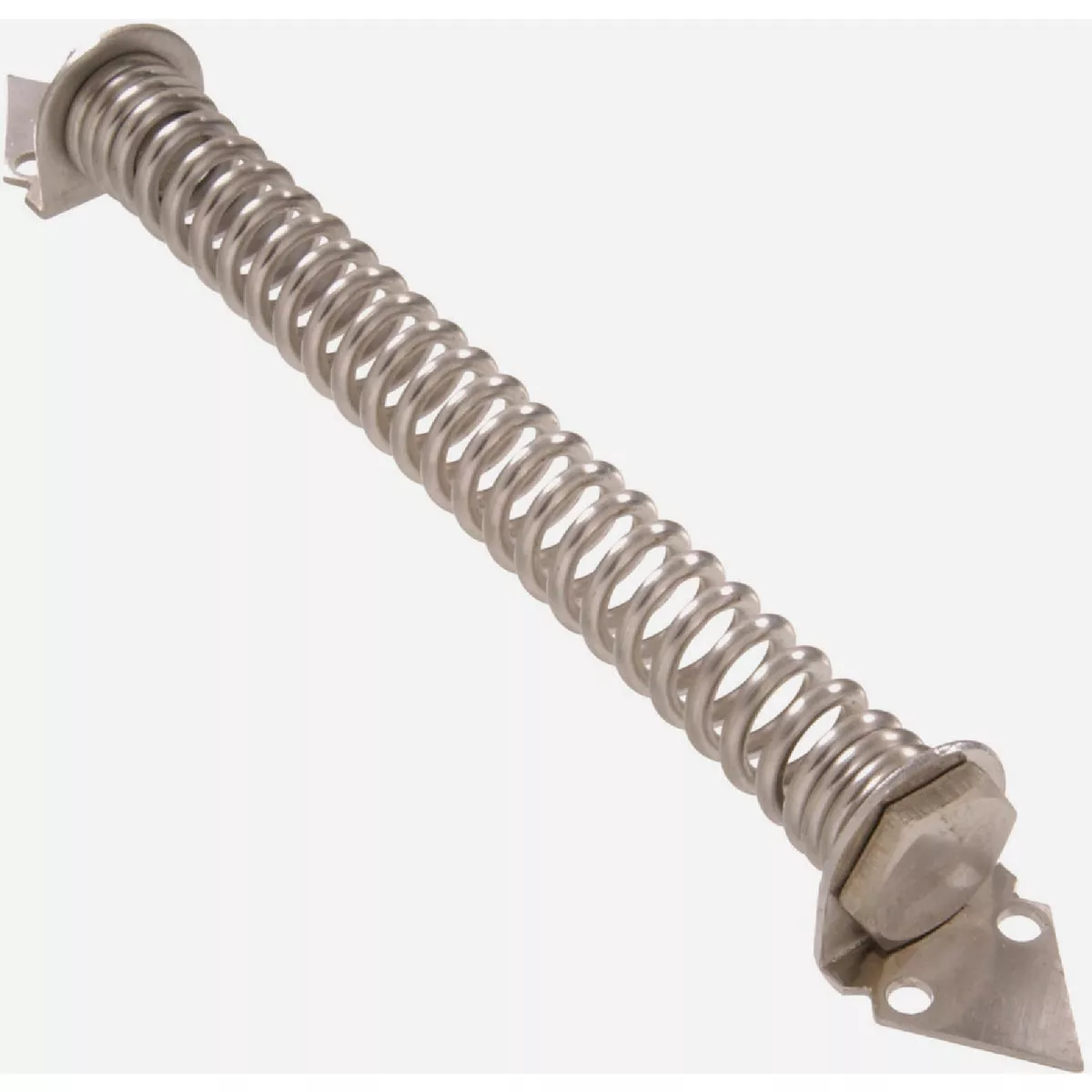 Hardware Essentials 12 In. Stainless SteeL Self Closing Adjustable Tension Gate Spring