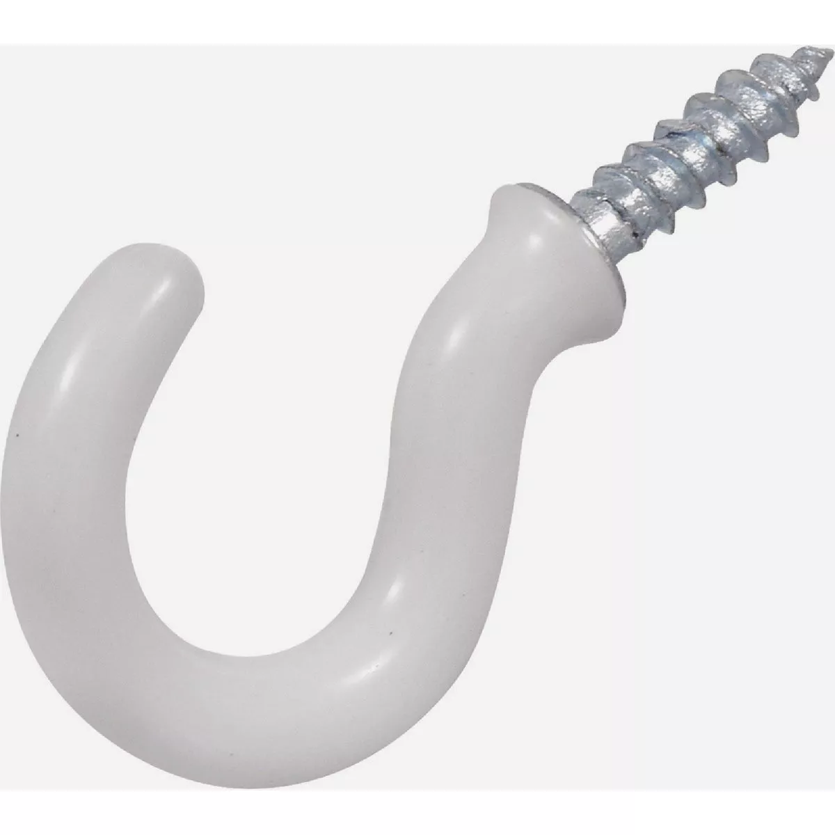 Hardware Essentials 3/4 In. White Vinyl Cup Hook (5-Count) - photo 2
