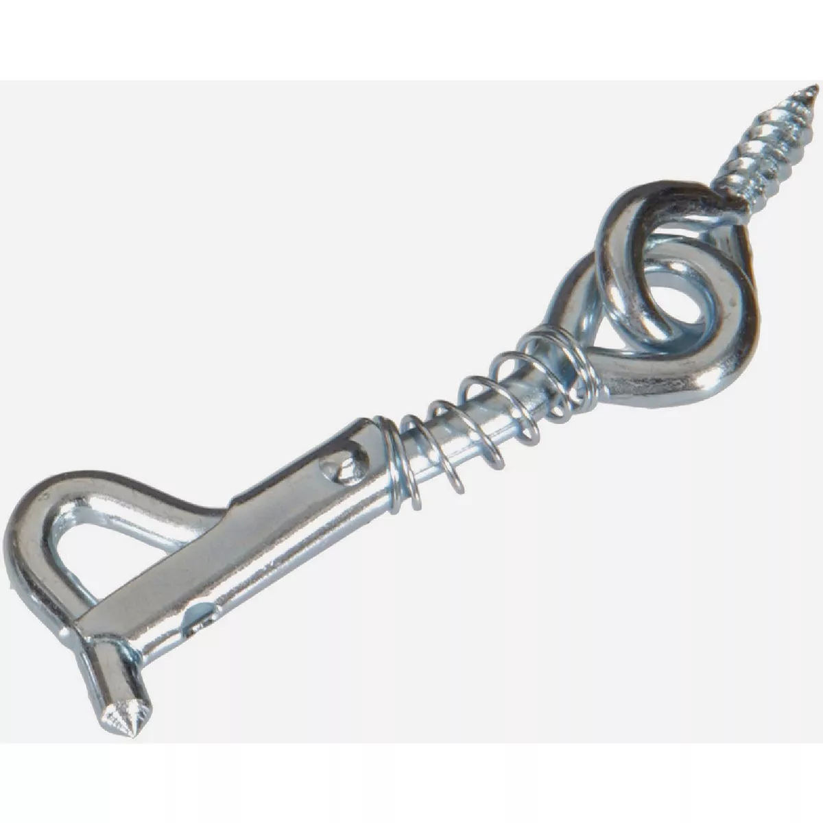 Hardware Essentials 2 1/2 In. Zinc Safety Hook and Eye Latch - photo 2