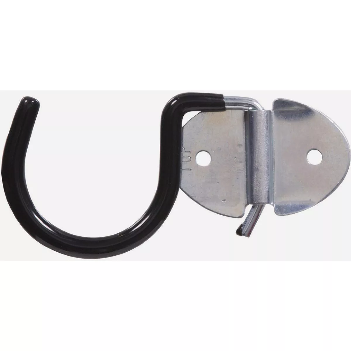 Hardware Essentials Black Vinyl Broom/Tool Holder Storage (2-Pack)