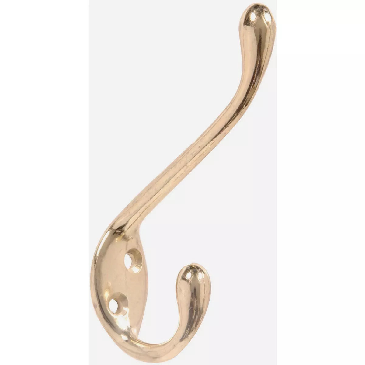 Hardware Essentials Brass Heavy-Duty Wardrobe Hook