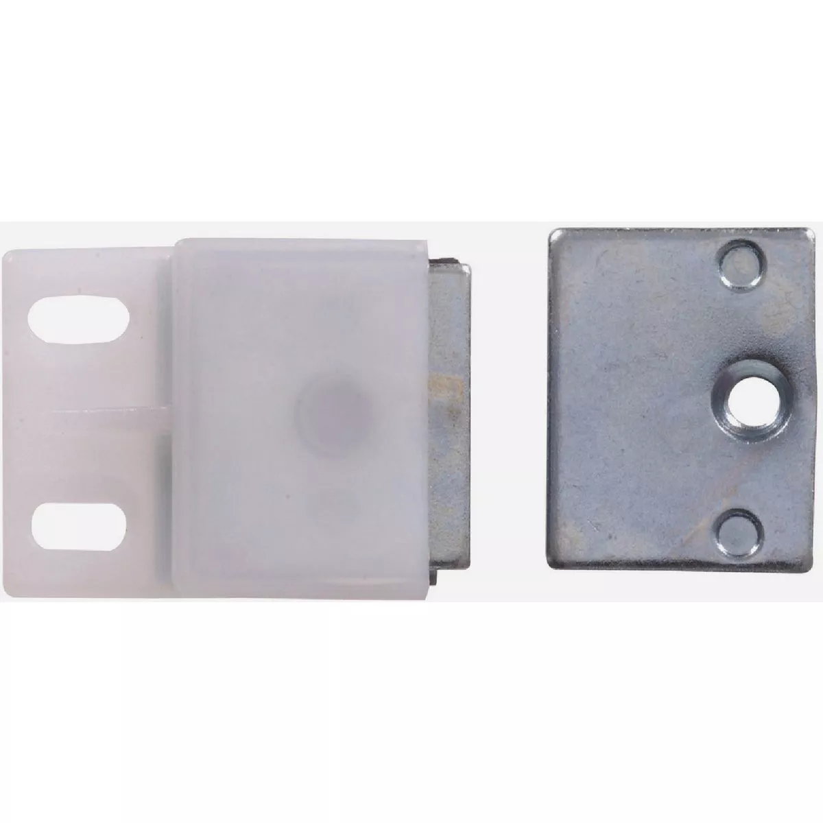 Hardware Essentials Magnetic White Cabinet Catch - photo 2