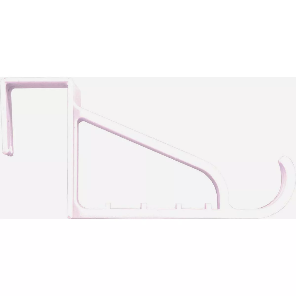 Hardware Essentials White Plastic Over-the-Door Hook