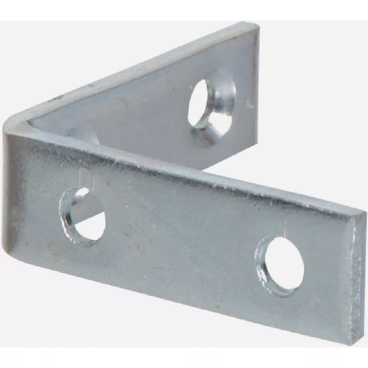 Hardware Essentials Corner Brace Zinc (3" x 3/4") 4 Pack