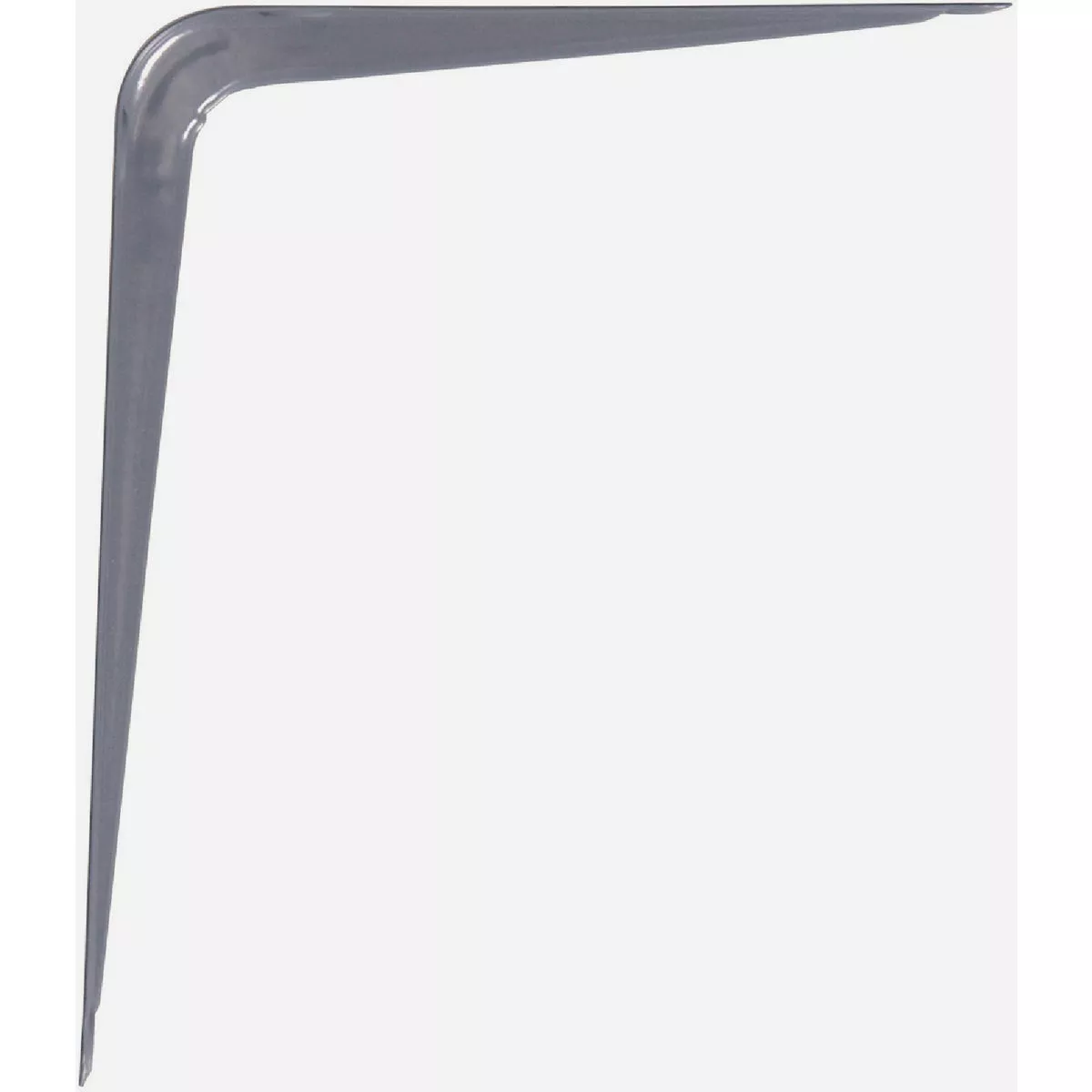 Hardware Essentials 5 In. x 6 In. Gray Steel Shelf Bracket