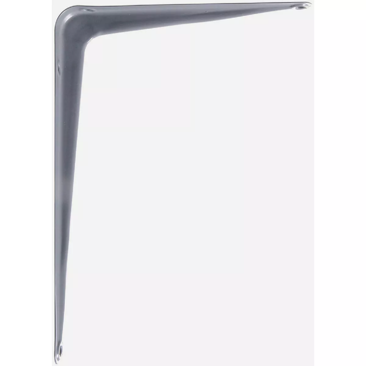 Hardware Essentials 6 In. x 8 In. Gray Steel Shelf Bracket