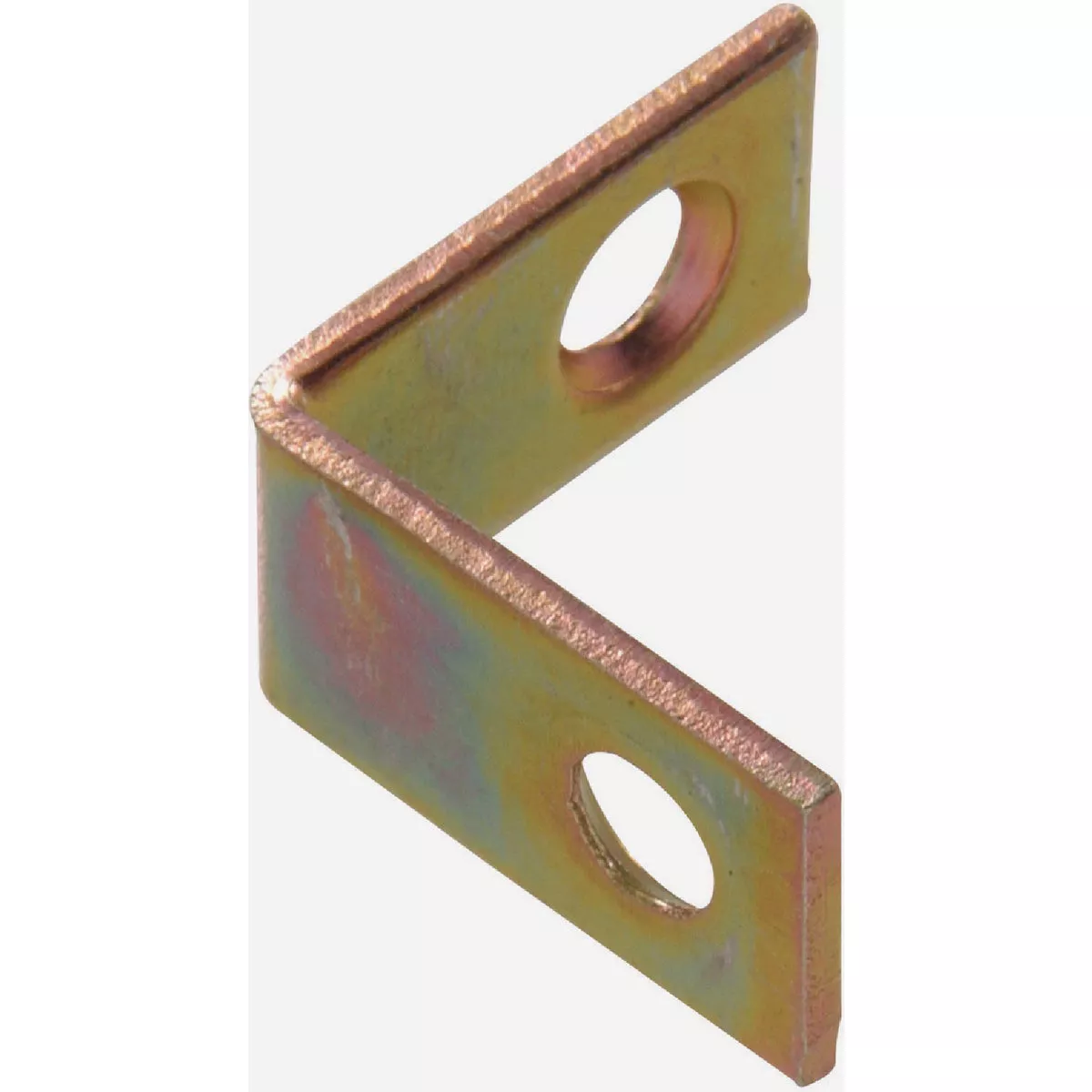 Hardware Essentials Corner Brace Zinc and Yellow Dichromate (3" x 3/4") 4 Pack-