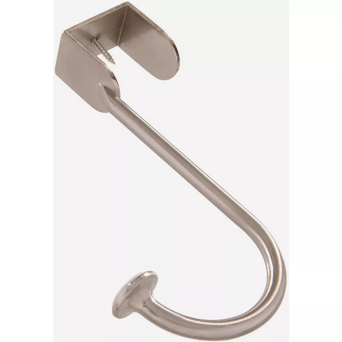 Hardware Essentials Satin Nickel Over-the-Door Hook