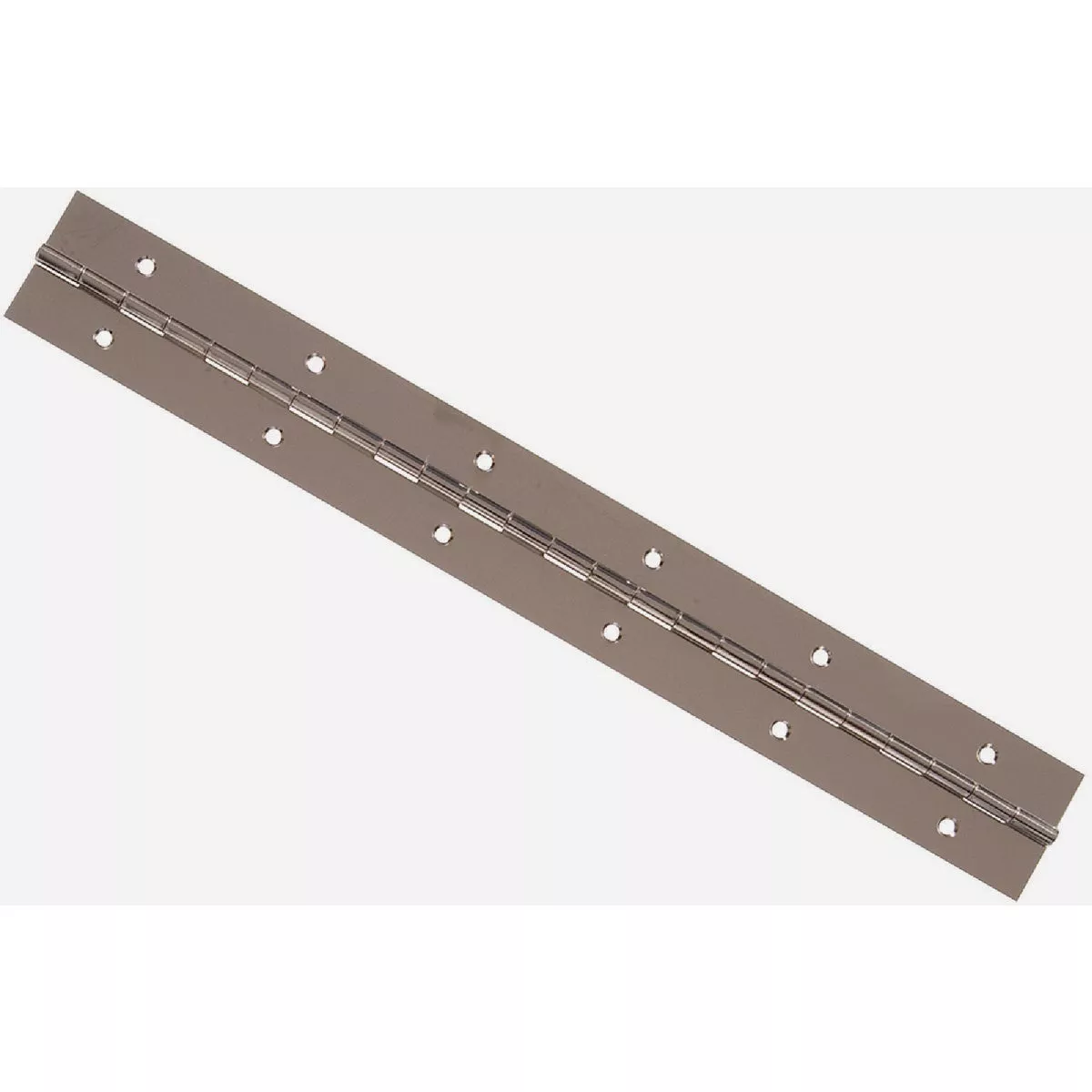 Hardware Essentials 1-1/16 In. x 12 In. Nickel Continuous HInge-