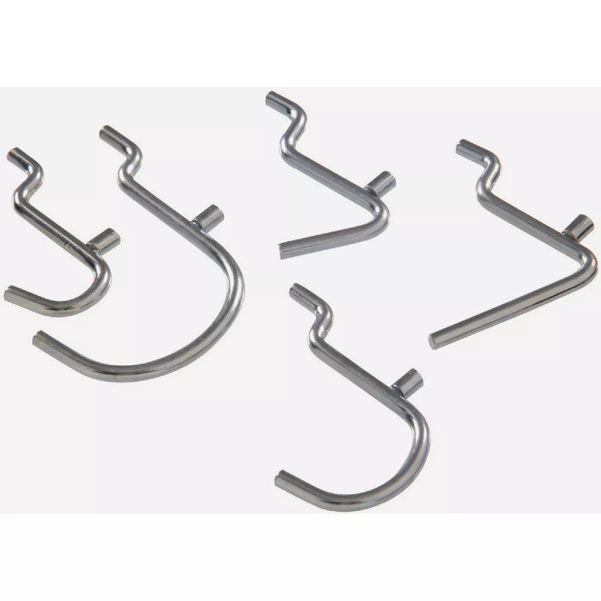 Hardware Essentials 1/8 In. or 1/4 In. Utility Pegboard Hook Kit (26-Piece)
