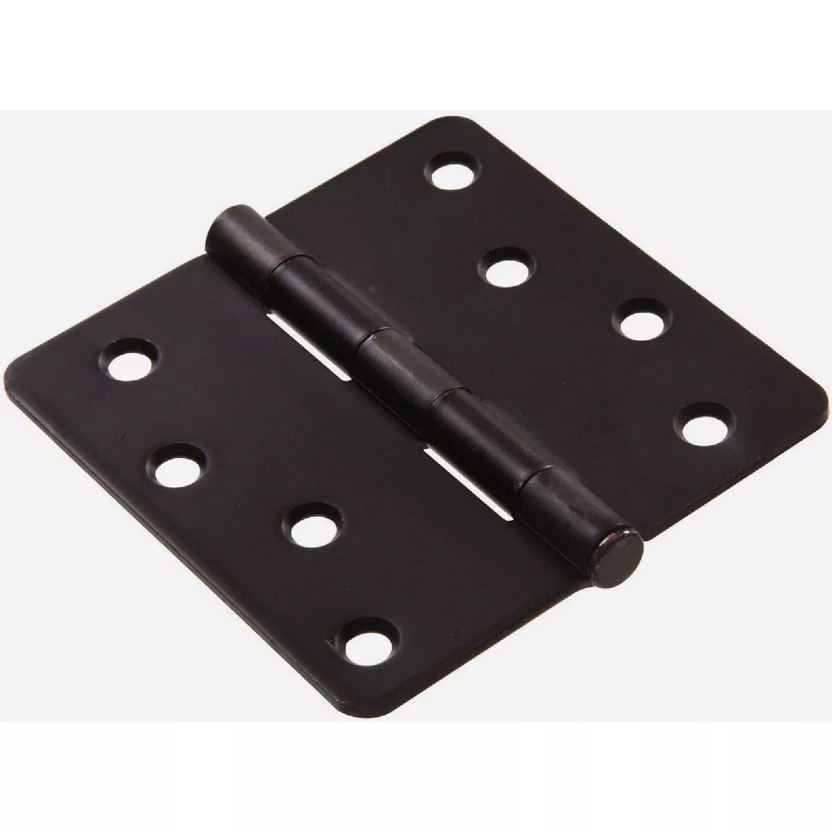 Hardware Essentials 1/4" Round Corner Door Hinge Oil Rubbed Bronze (4")