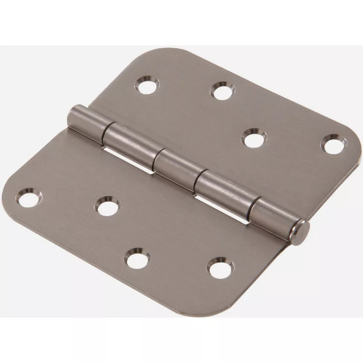 Hardware Essentials 5/8" Round Corner Door Hinge Stainless Steel (4") - photo 2