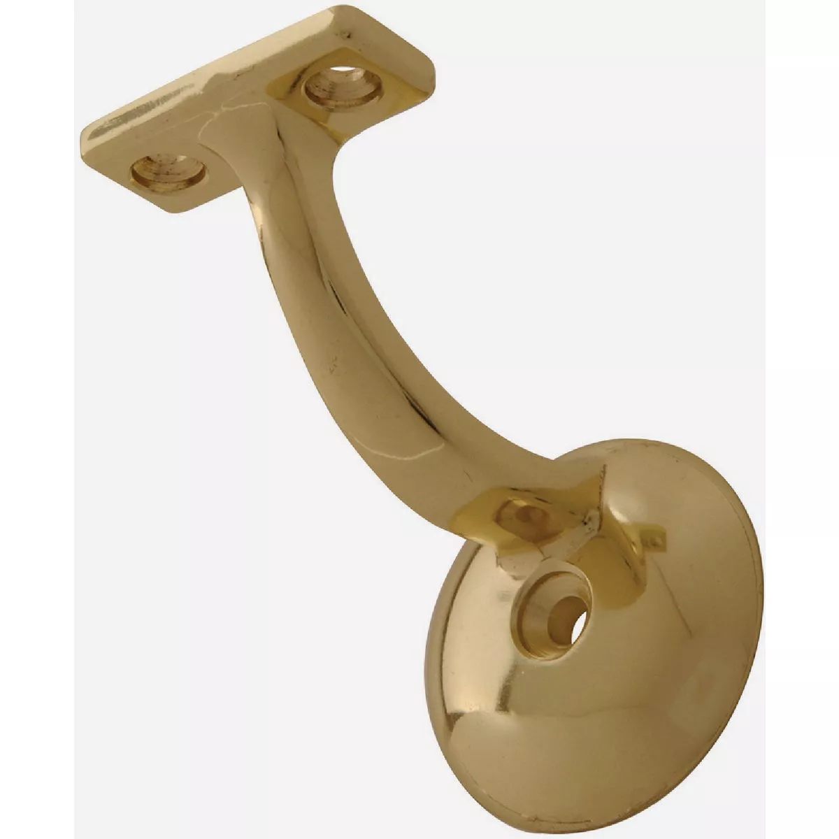 Hardware Essentials Ornamental Handrail Bracket Brass (Carded) - photo 2