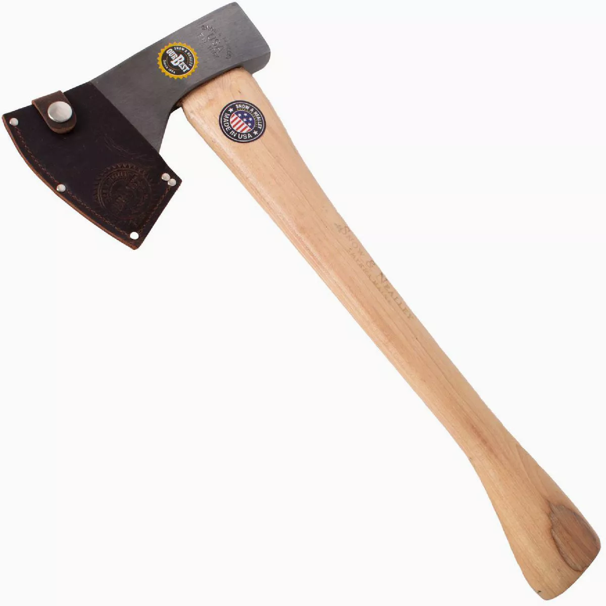 Snow & Nealley Hudson Bay Single Bit 24 In. Camping Axe with Hickory Handle