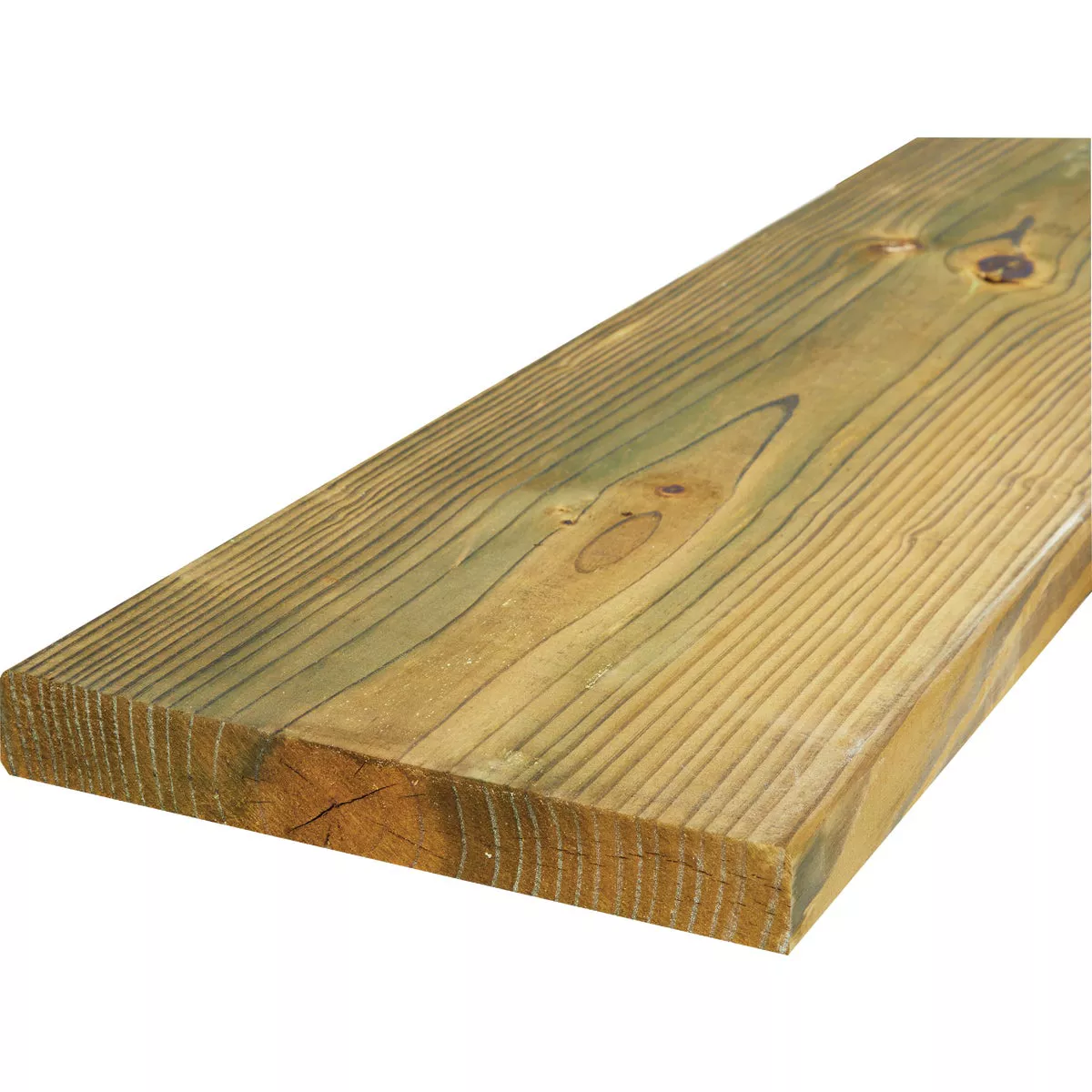 2 In. x 12 In. x 16 Ft. #2 Above Ground Treated Lumber