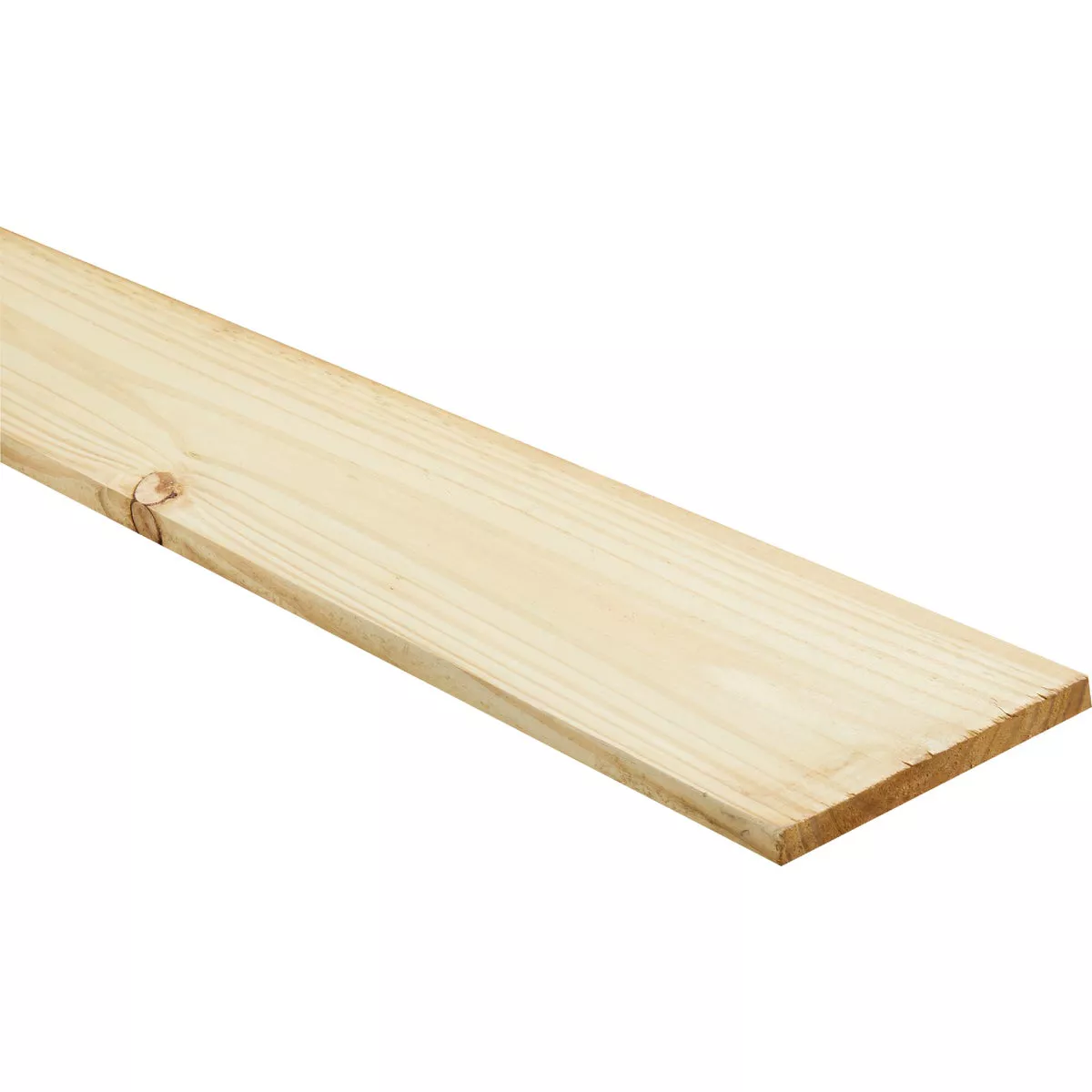 1 In. x 8 In. x 12 Ft. #2 Ground Contact Pressure Treated Board