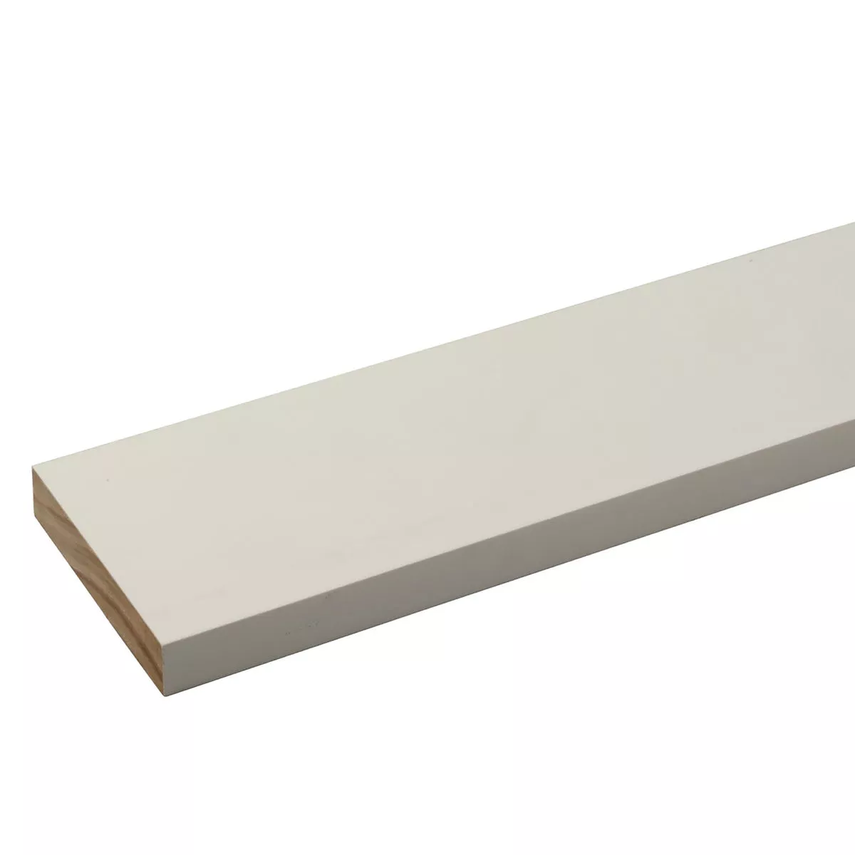 1 In. x 4 In. x 16 Ft. Primed Finger Joint Pine Board-
