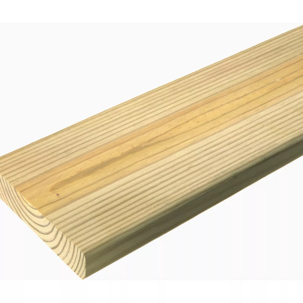 2 In. x 6 In. x 12 Ft. Clear Grade Ground Contact Pressure Treated Pro Deck Board