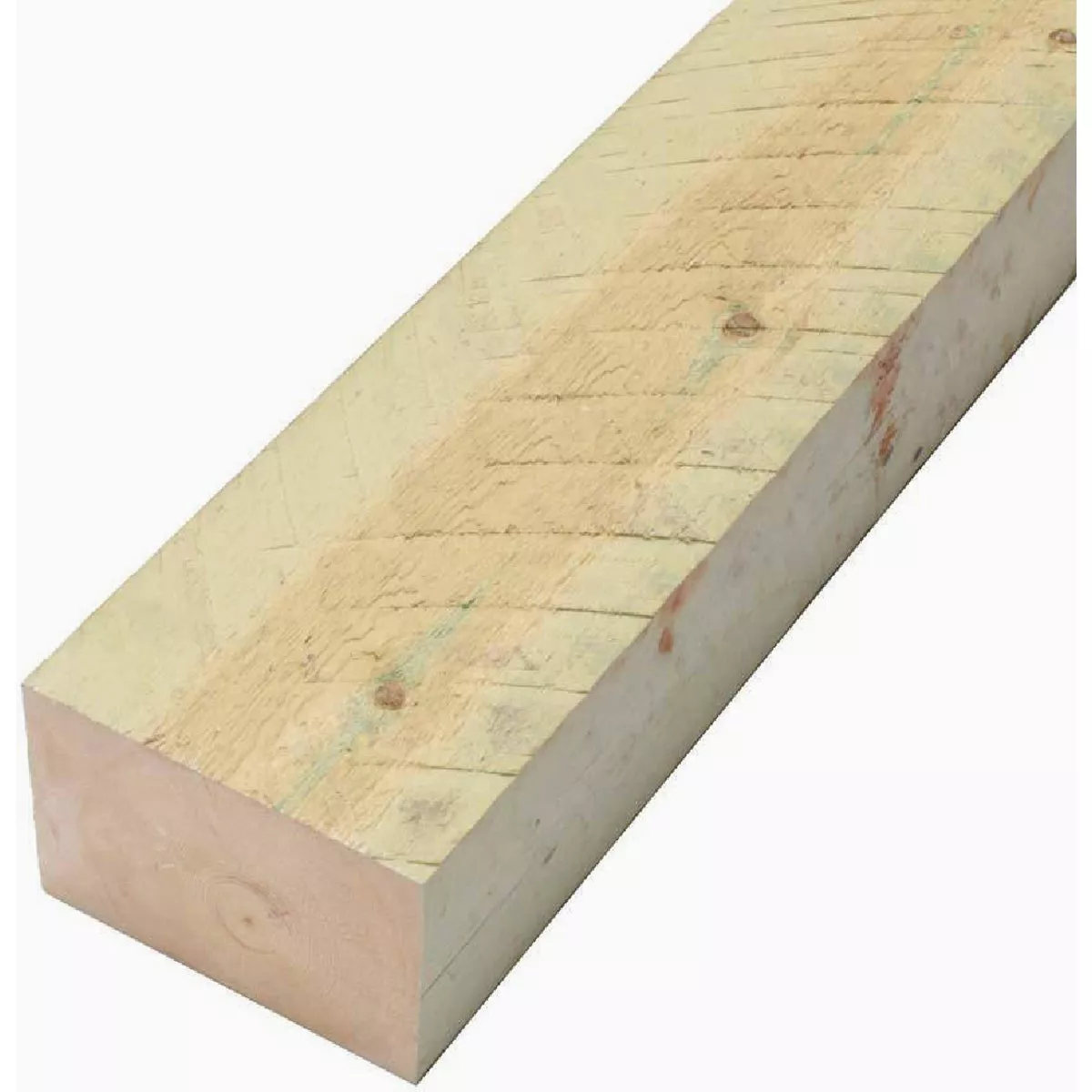 4 In. x 6 In. x 12 Ft. Marine Grade Rough Sawn Treated Lumber-