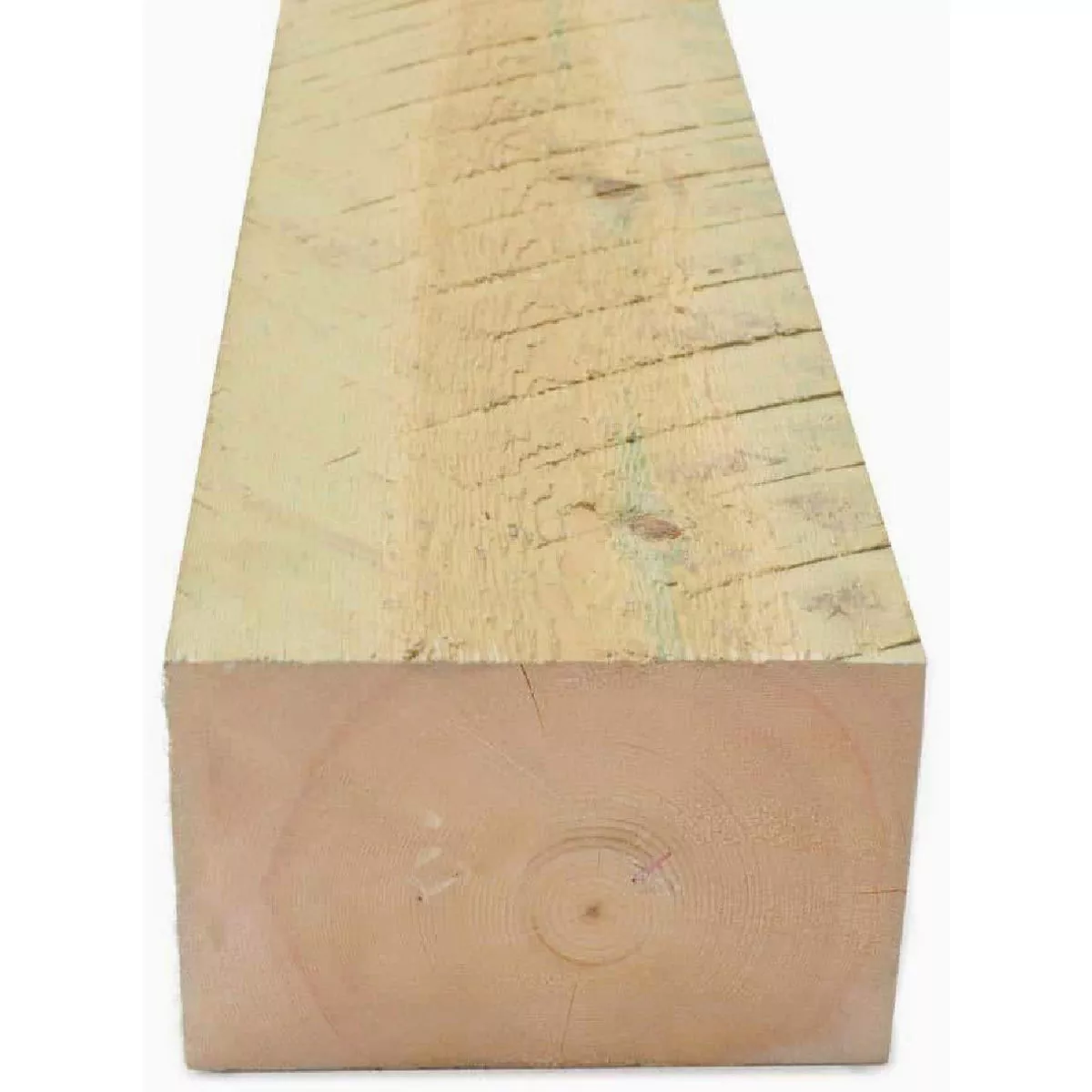 4 In. x 6 In. x 12 Ft. Marine Grade Rough Sawn Treated Lumber- - photo 2