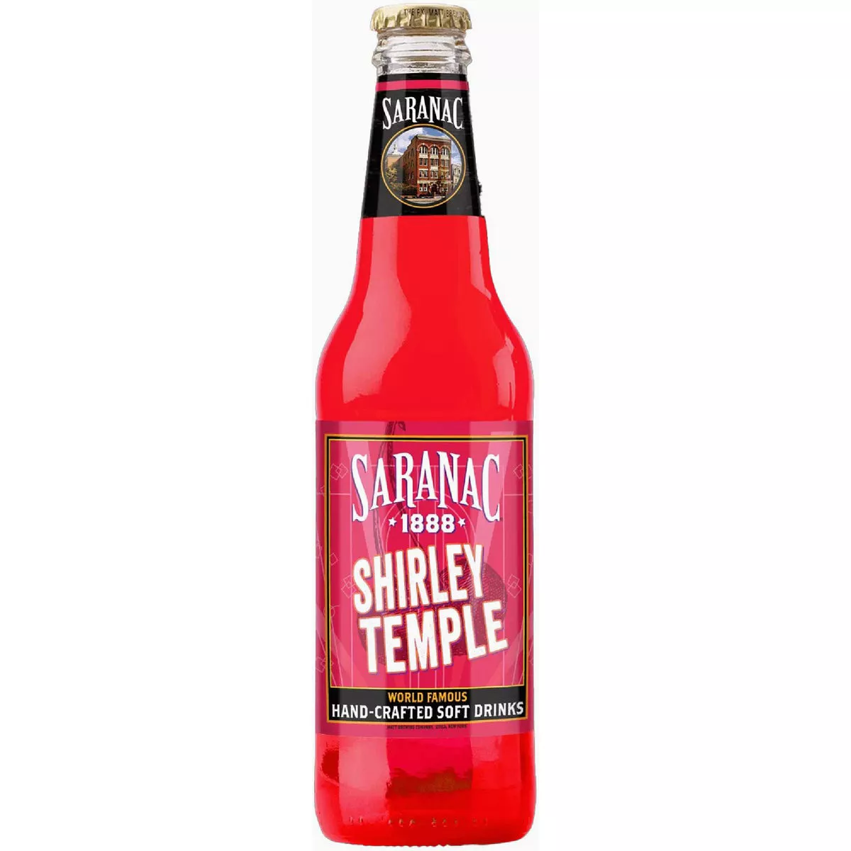 Saranac 12 Oz. Shirley Temple Soda