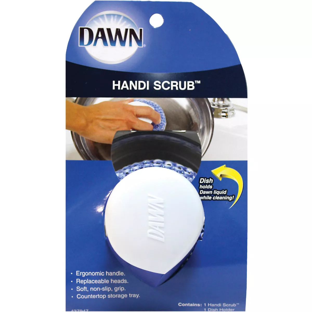 Dawn Handi Scrub & Storage Dish Scrubber