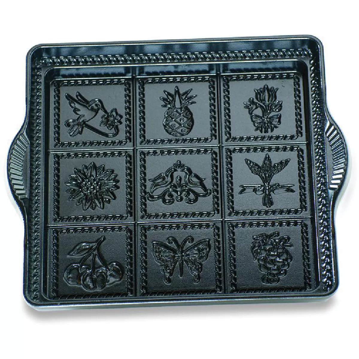 Nordic Ware 9.4 In. Square English Shortbread Pan
